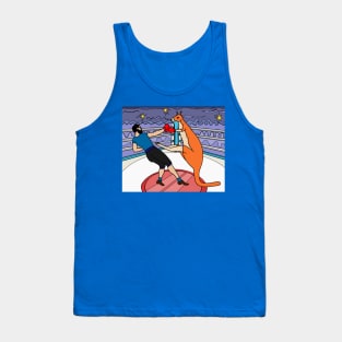 Boxing Glove Boxing Kangaroo Fighting Tank Top